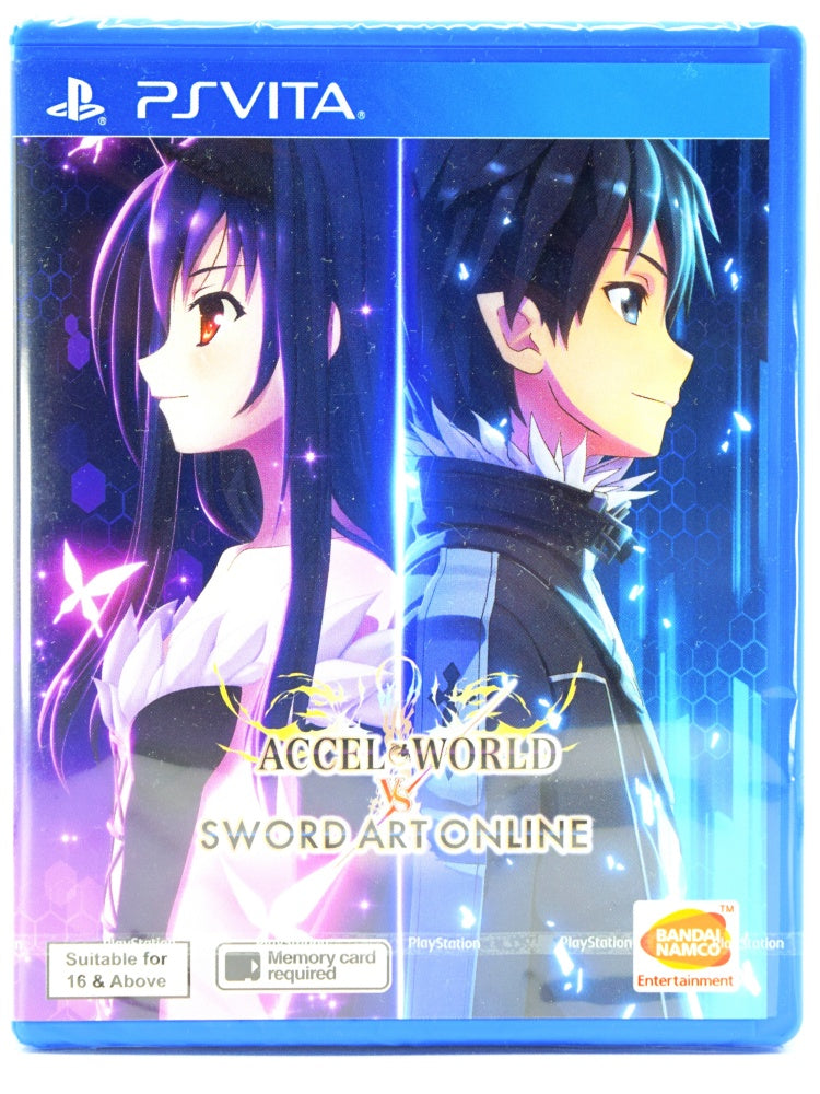 Accel World Vs Sword Art Online Psvita Front