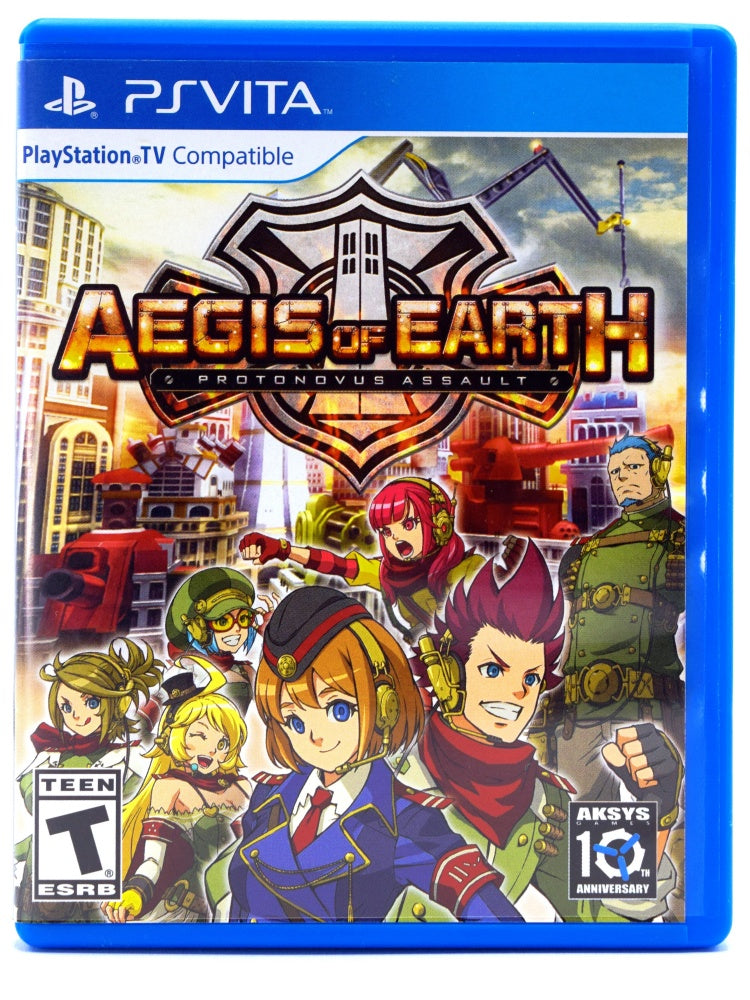 Aegis Of Earth Protonovus Assault Psvita Front