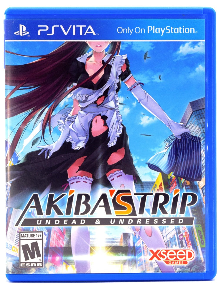 Akibas Trip Undead And Undressed Psvita Front