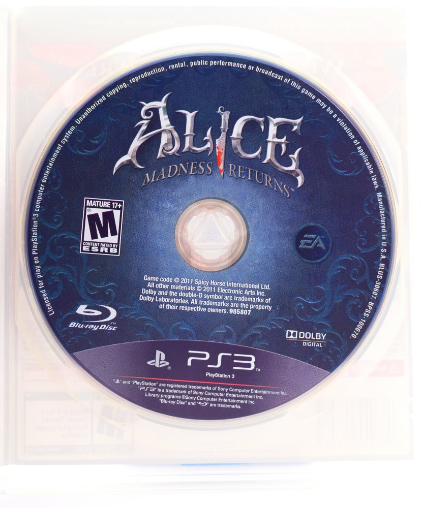 Alice Madness Returns Ps3 Game Inside1