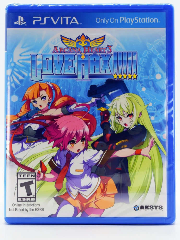 Arcana Heart 3 Love Max Psvita Front