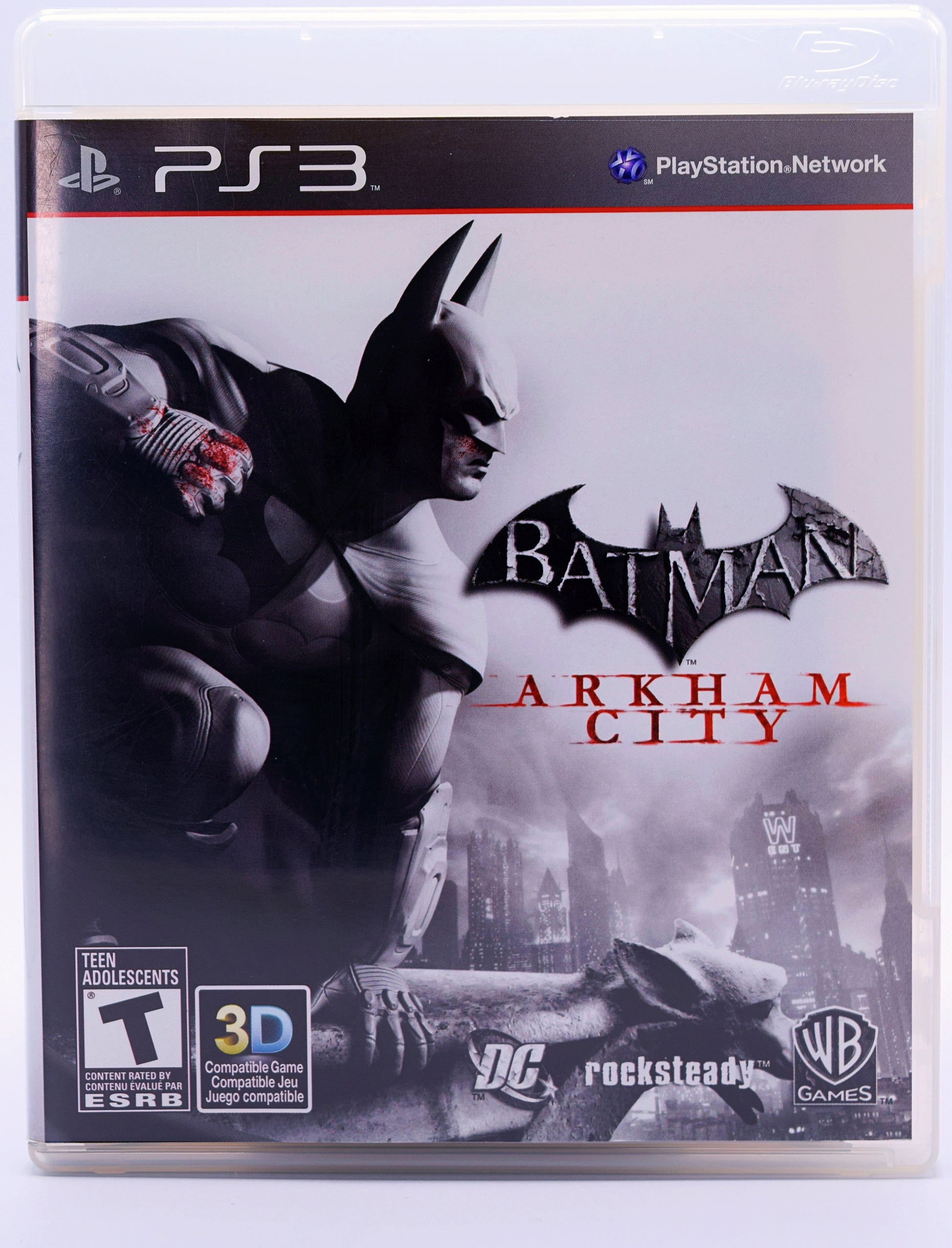 Batman Arkham City Ps3 Game Front