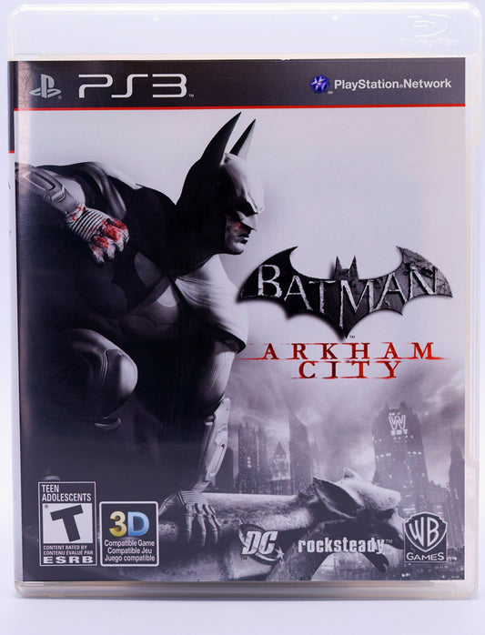 Batman Arkham City Ps3 Game Front