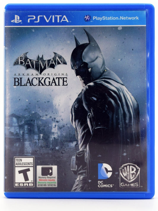 Batman Arkham Origins Blackgate Psvita Front