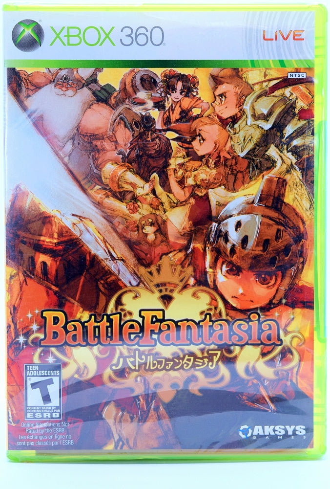Battle Fantasia Xbox360 Game Front