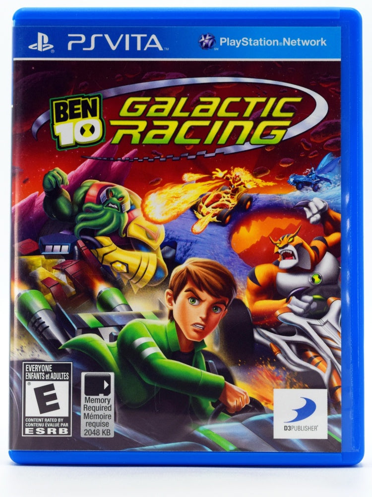 Ben 10 Galactic Racing Psvita Front