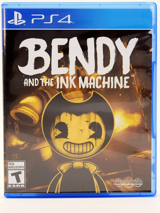 Bendy And The Ink Machine Ps4 Game Front
