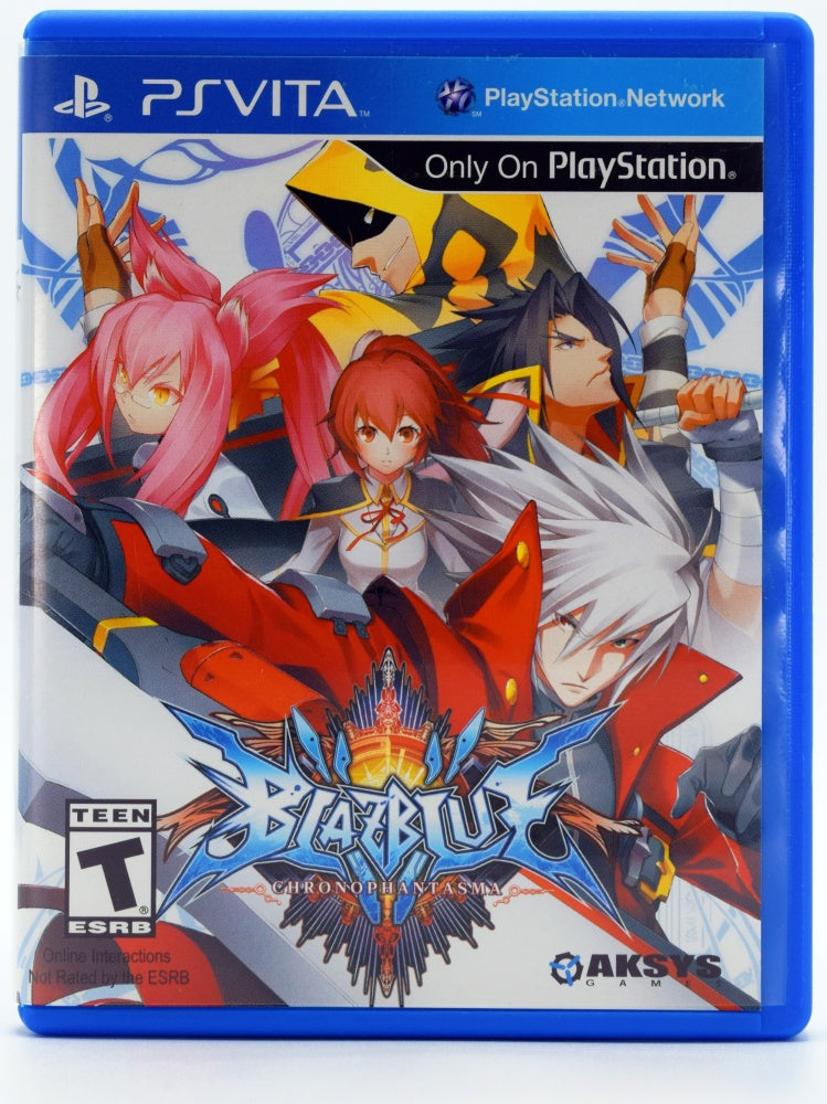 Blazblue Chrono Phantasma Psvita Front