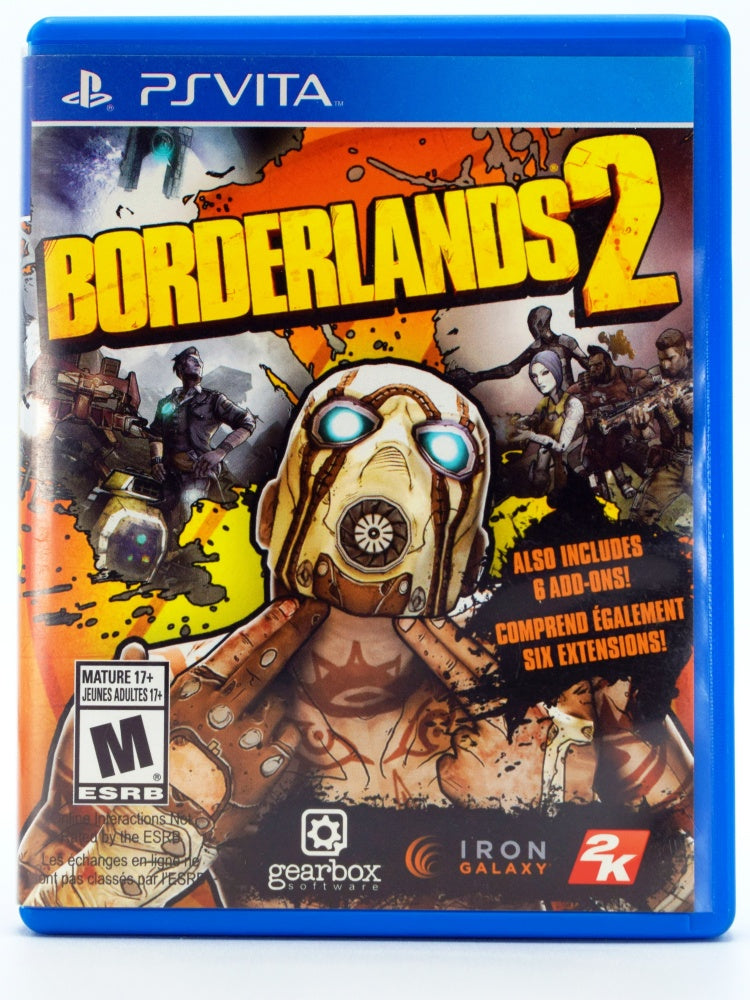 Borderlands 2 Psvita Front