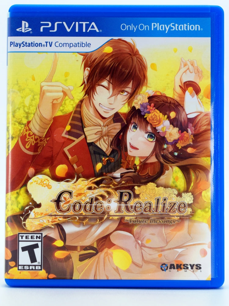 Code Realize Future Blessings Psvita Front