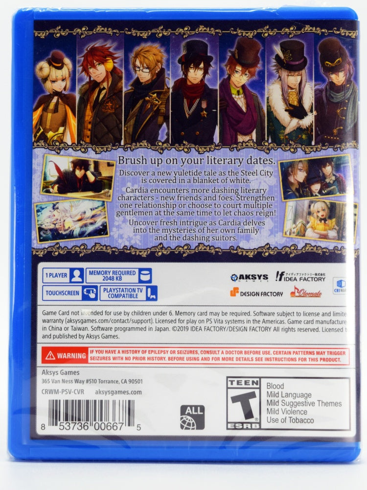 Code Realize Wintertide Miracles Psvita Back