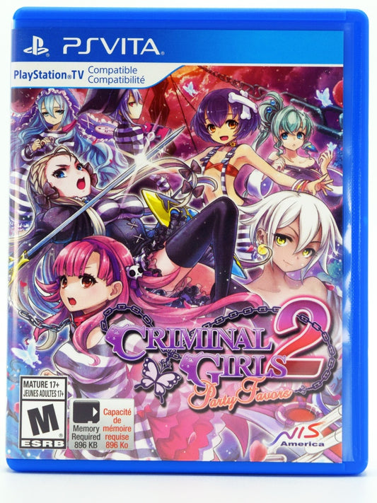 Criminal Girls 2 Party Favors Psvita Front