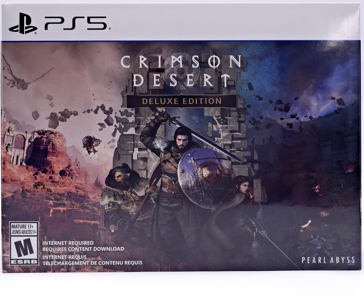 Crimson Desert Deluxe Edition Ps5 Game Front