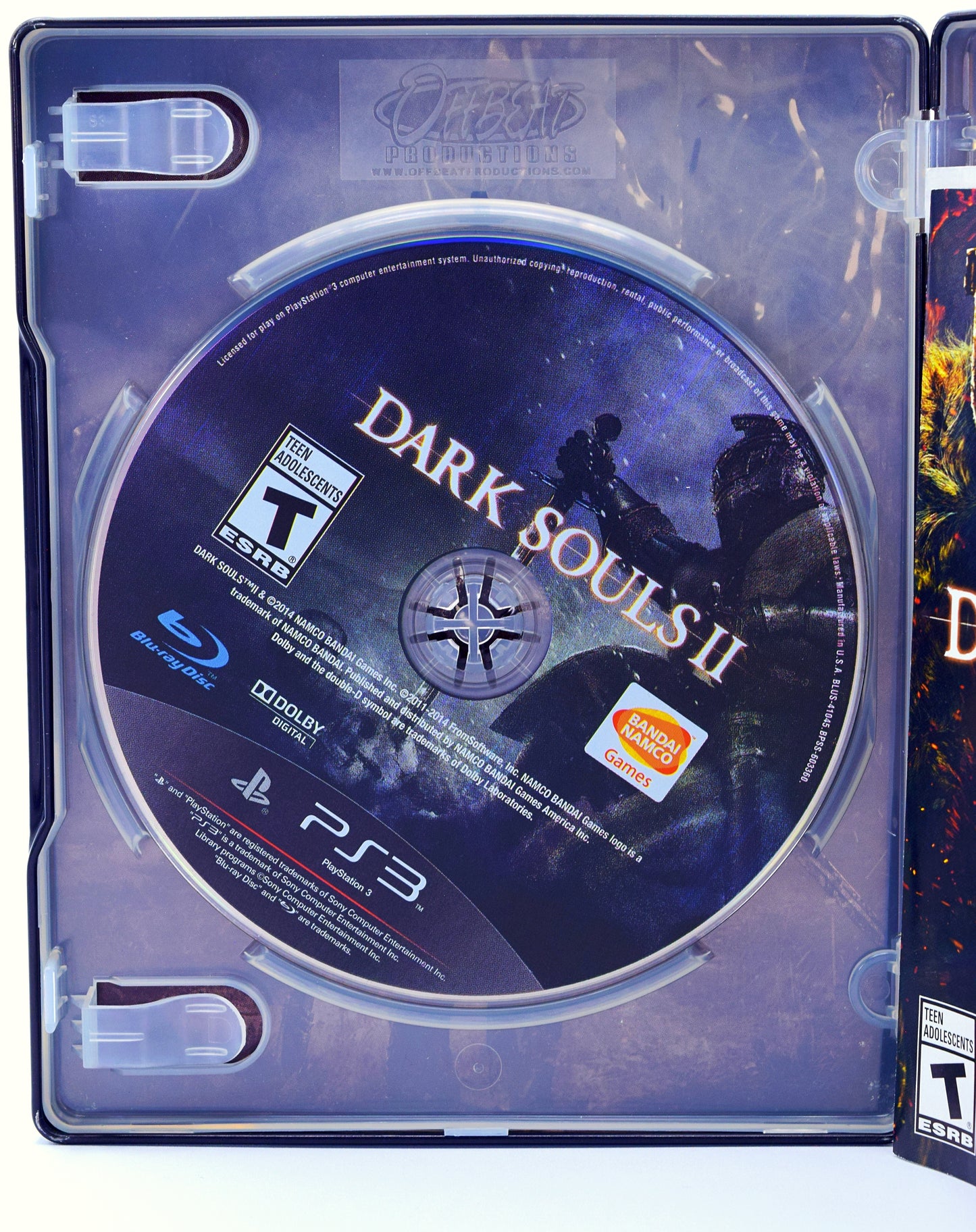 Dark Souls Ii Black Armor Edition Ps3 Game Inside