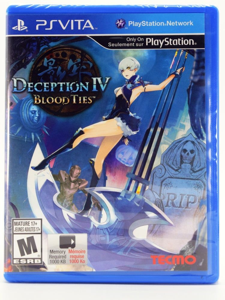 Deception Iv Blood Ties Psvita Front