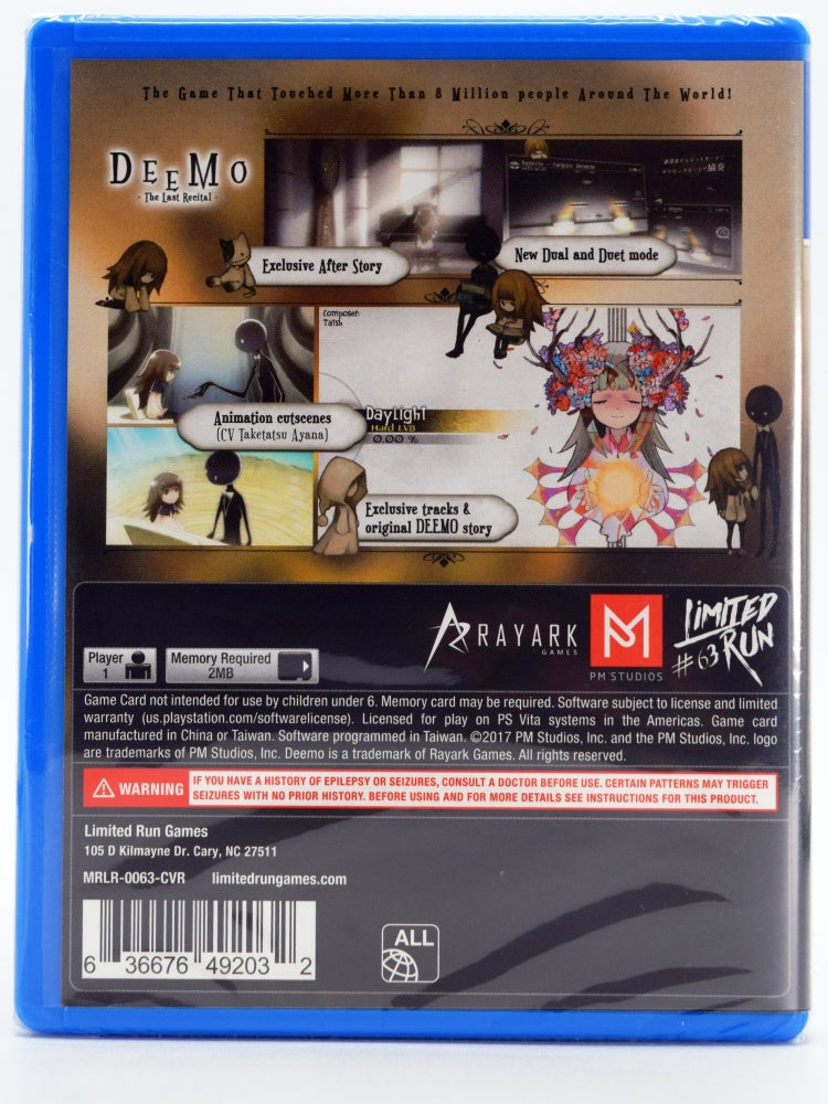 Deemo The Last Recital Psvita Back