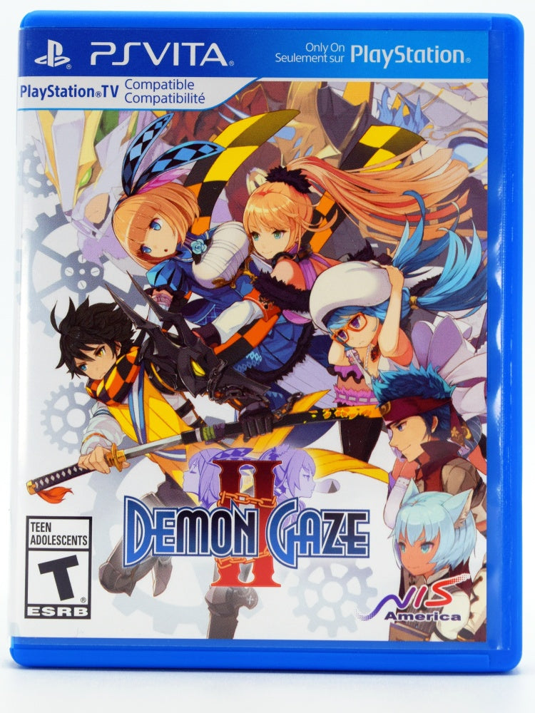 Demon Gaze Ii Psvita Front