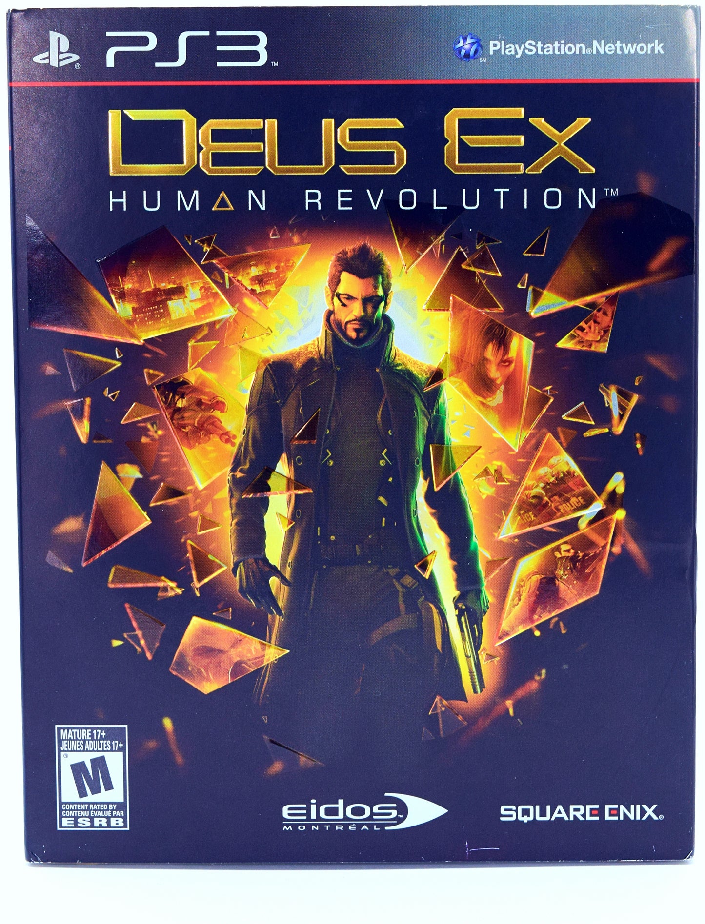 Deus Ex Human Revolution Limited Edition Ps3 Game Front