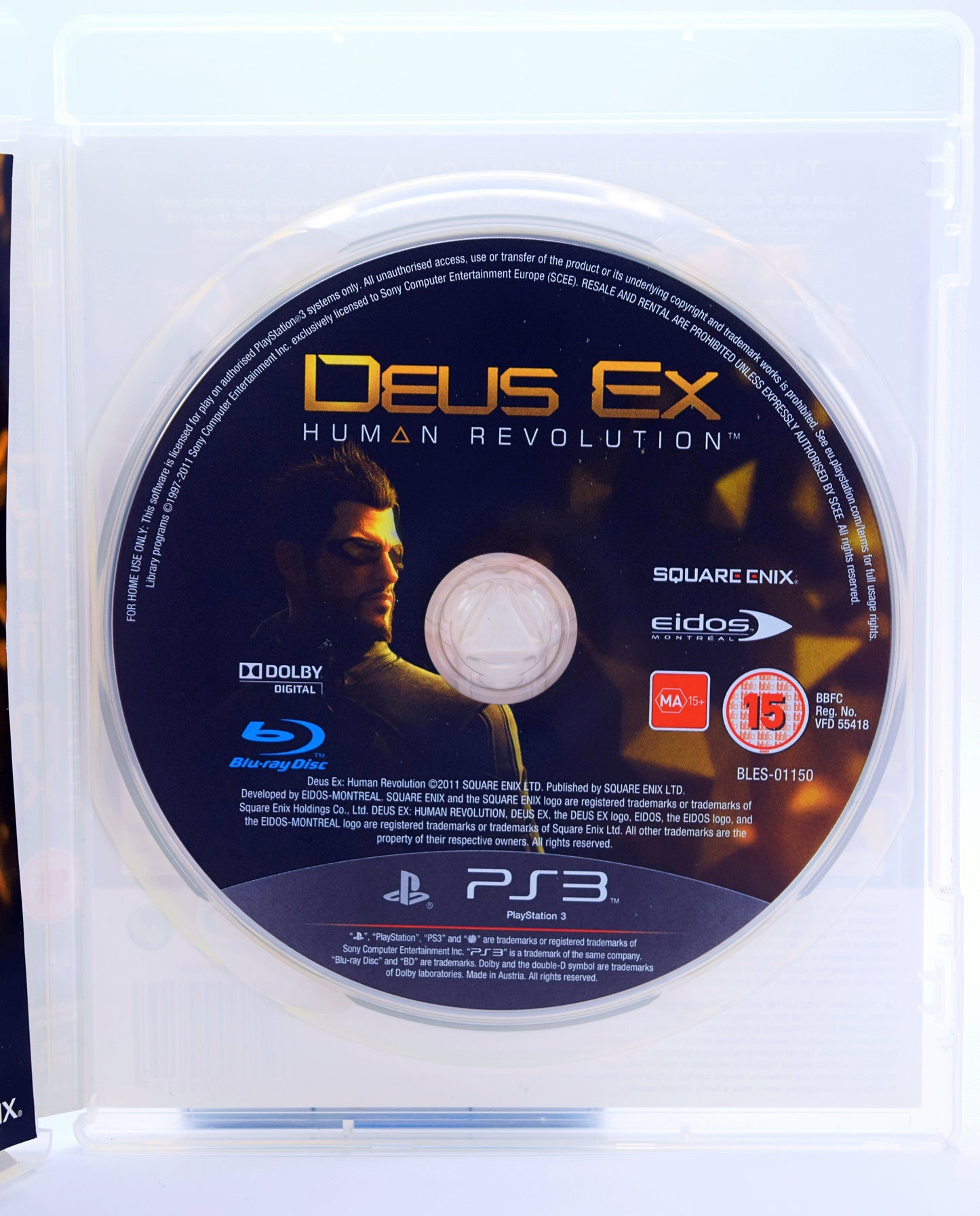 Deus Ex Human Revolution Limited Edition Ps3 Game Inside
