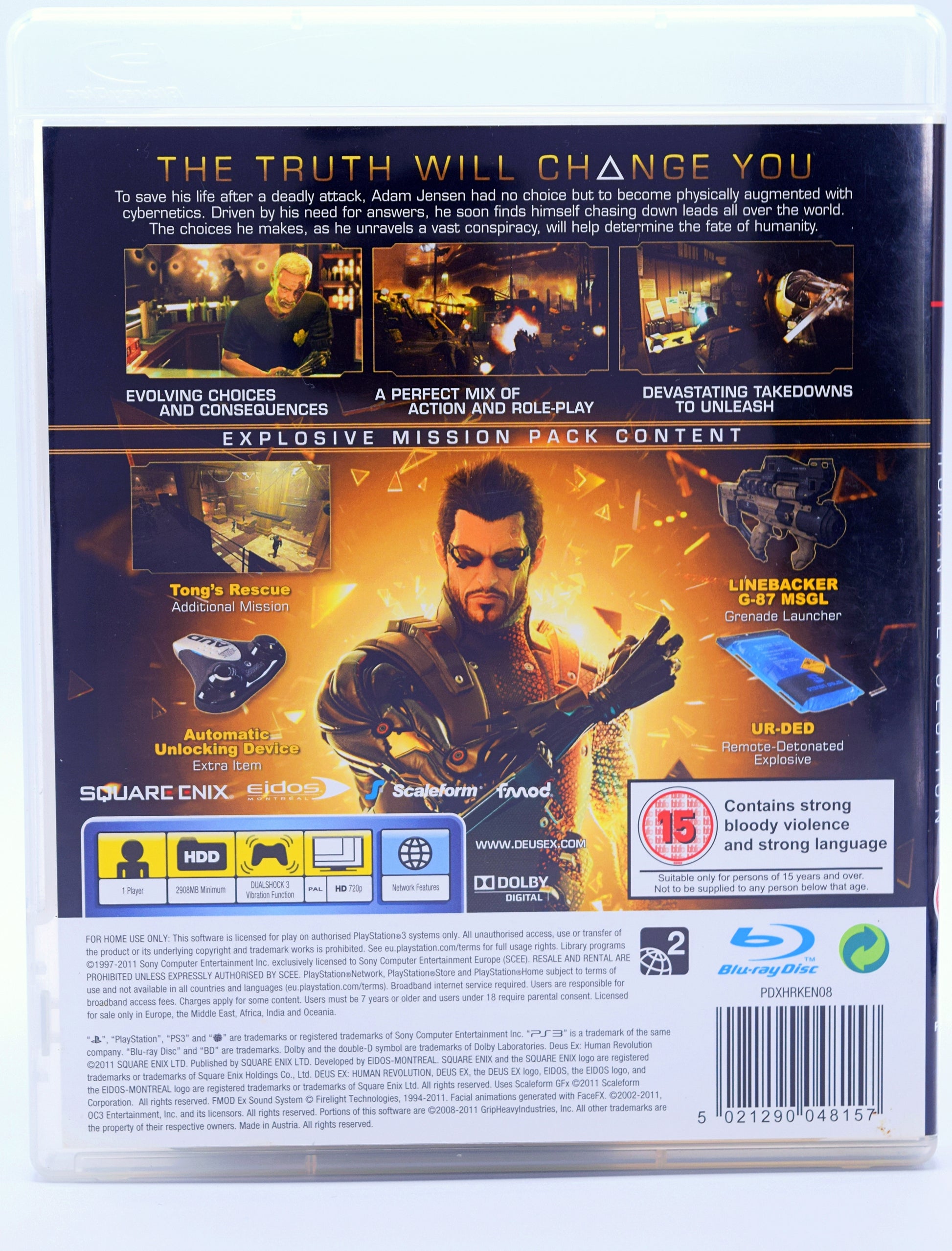 Deus Ex Human Revolution Limited Edition Ps3 Game Other