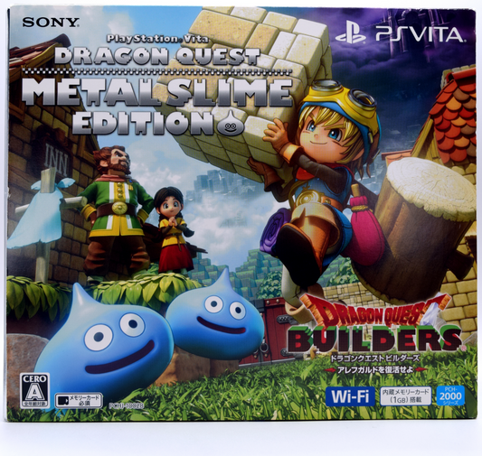Dragon Quest Builders Metal Slime Edition Console Psvita Front