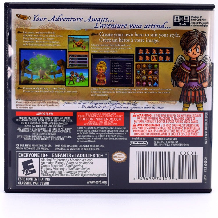 Dragon Quest IX Sentinels Of The Starry Skies - DS