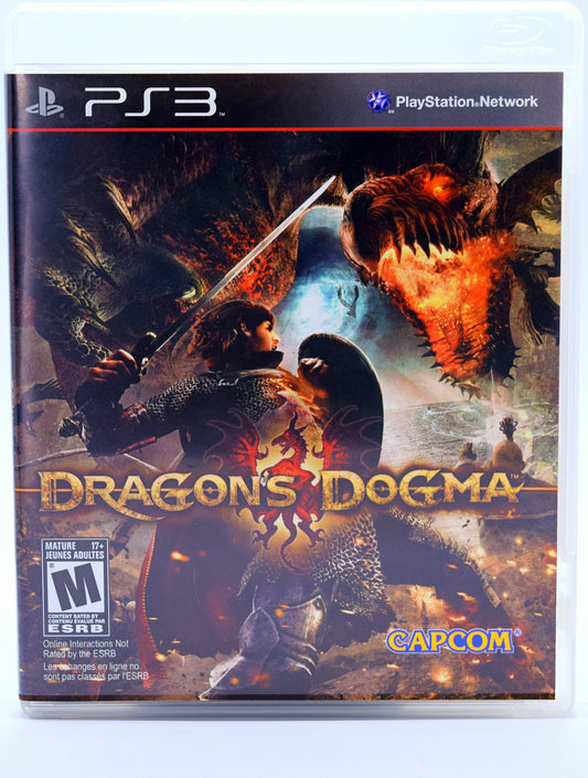 Dragons Dogma Ps3 Game Front