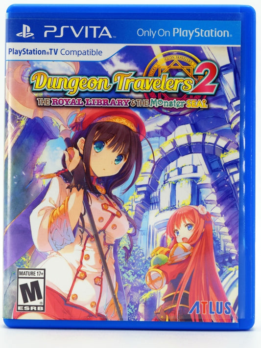 Dungeon Travelers 2 Psvita Front