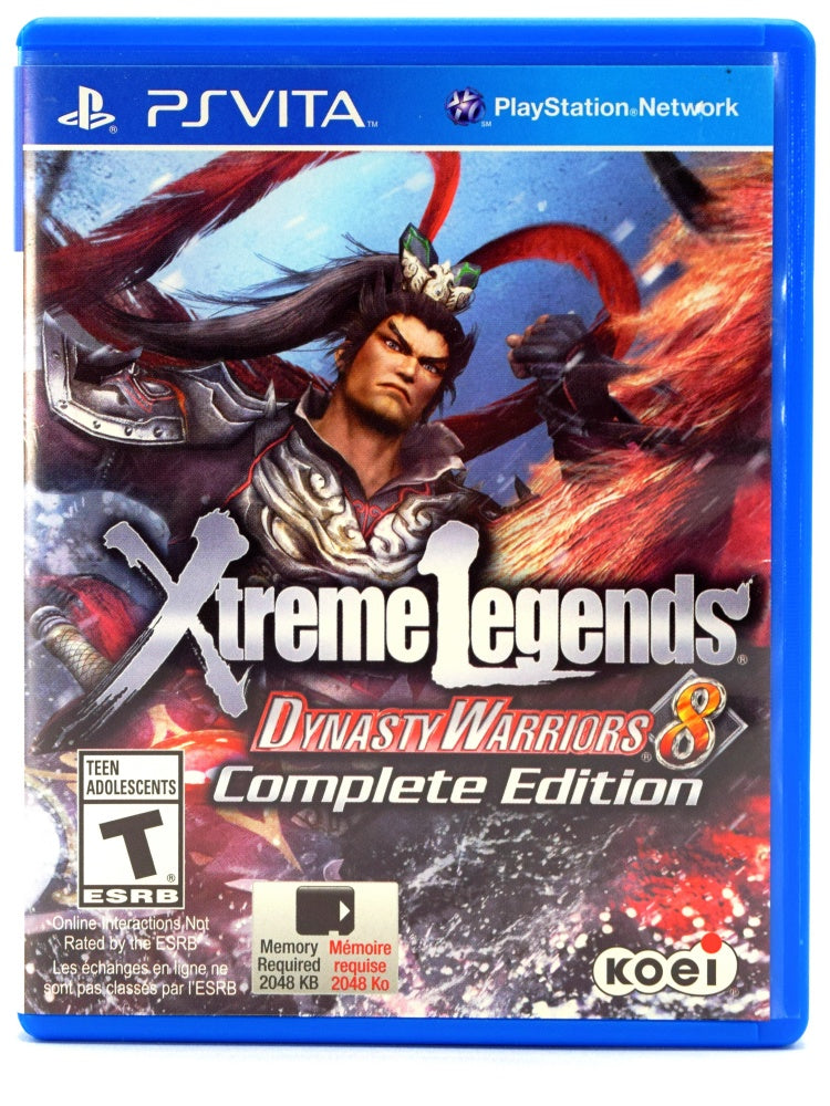 Dynasty Warriors 8 Xtreme Legends Psvita Front