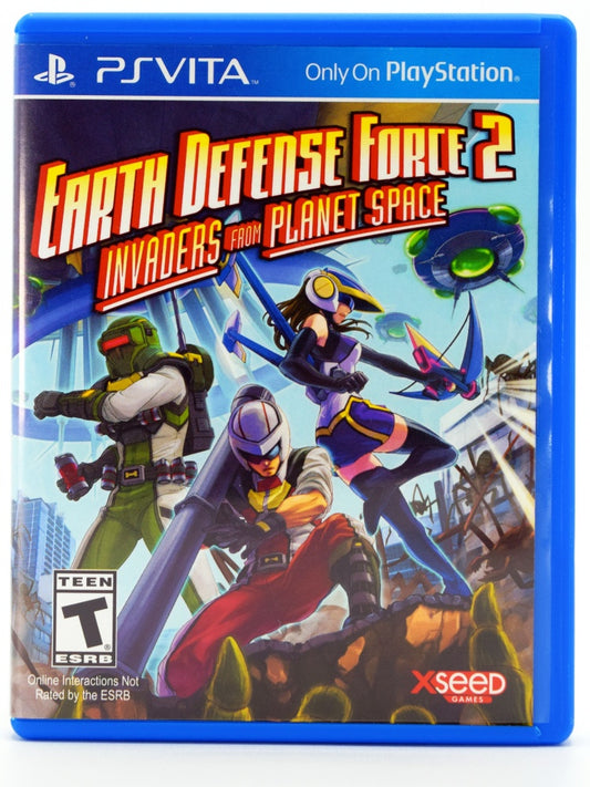 Earth Defense Force 2 Psvita Front