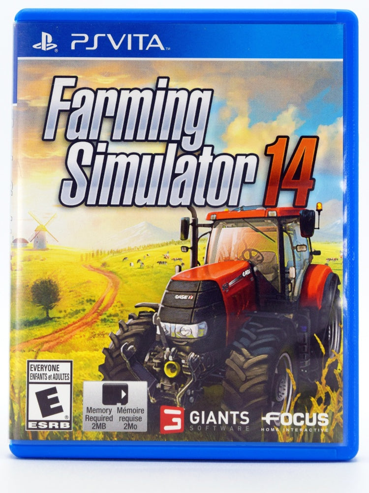 Farming Simulator 14 Psvita Front