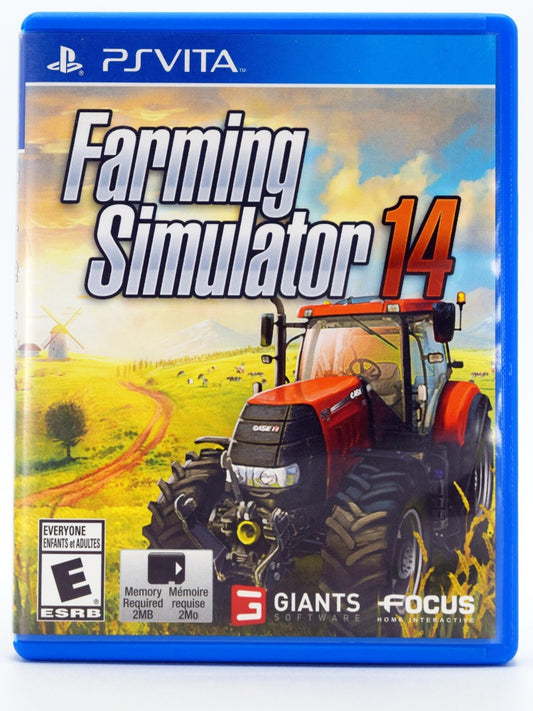 Farming Simulator 14 Psvita Front
