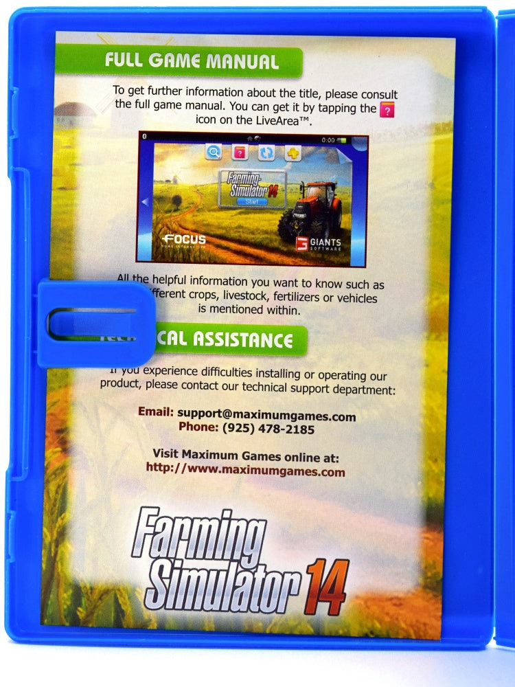 Farming Simulator 14 Psvita Inside1