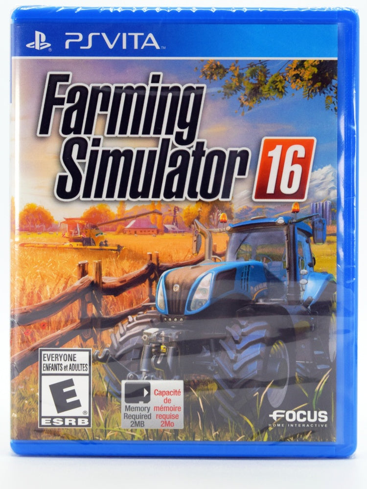 Farming Simulator 16 Psvita Front