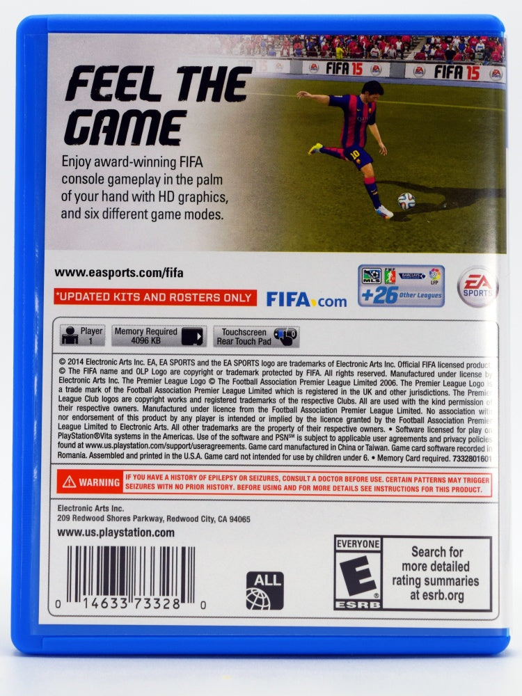Fifa 15 Psvita Back