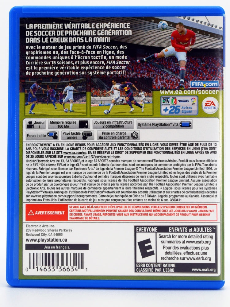 Fifa Soccer Psvita Back