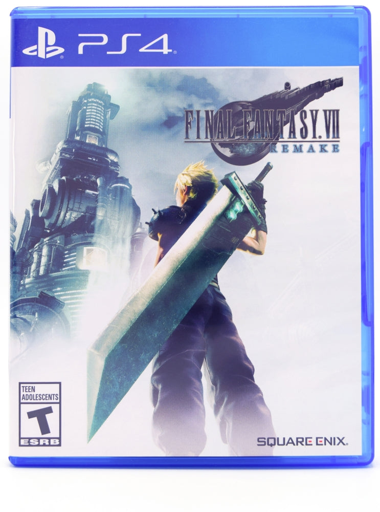 Final Fantasy Vii Remake Ps4 Game Front