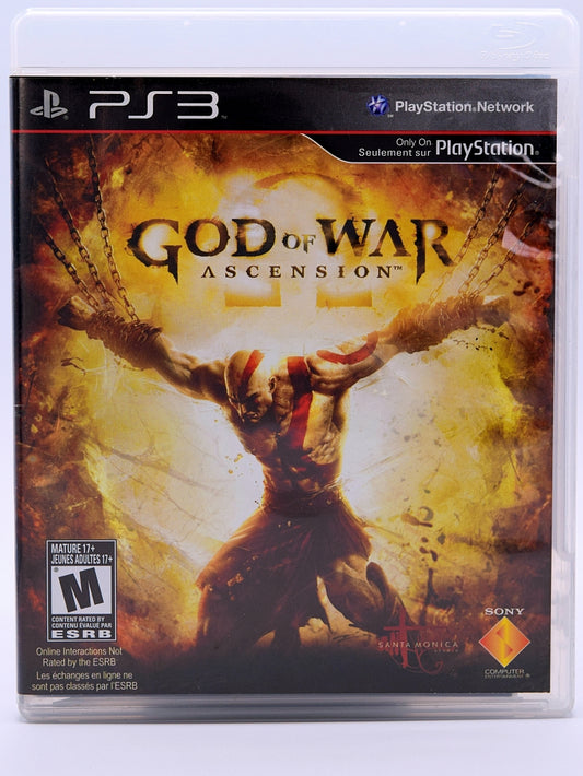 God Of War Ascension Ps3 Game Front