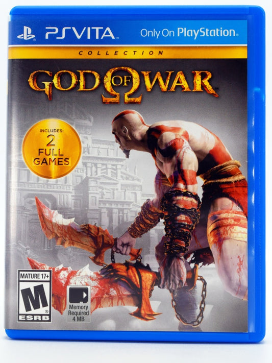 God Of War Collection Psvita Game Front