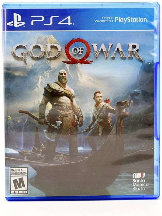 God Of War Ps4 Game Front