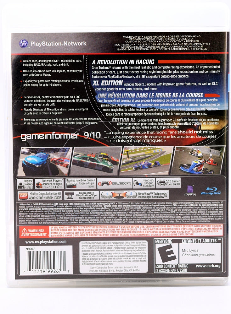 Gran Turismo 5 [XL Edition] - PS3