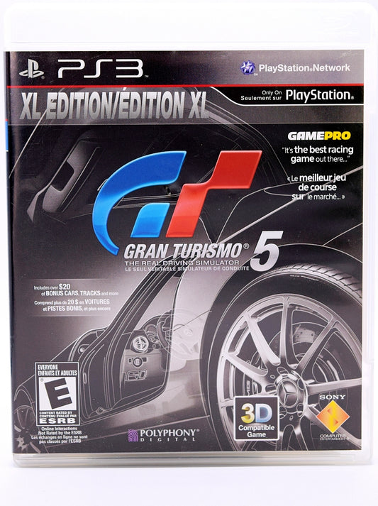 Gran Turismo 5 Xl Edition Ps3 Game Front