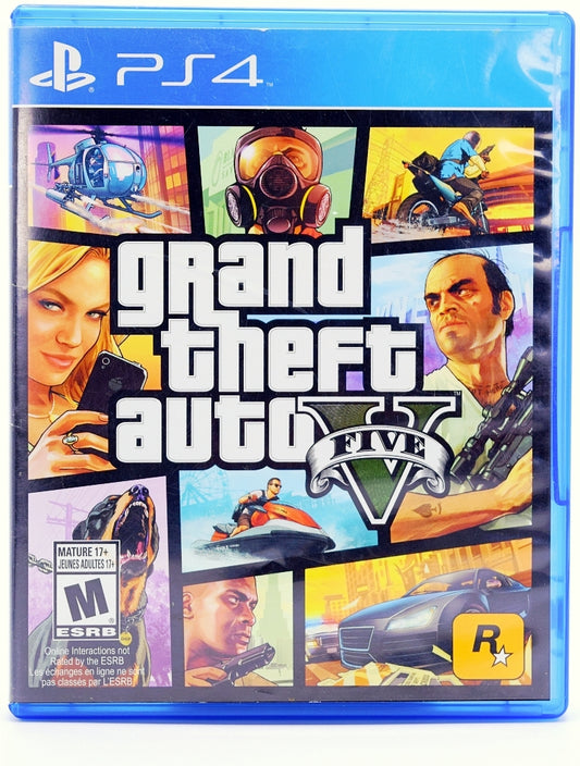 Grand Theft Auto V Not For Resale Ps4 Game Front