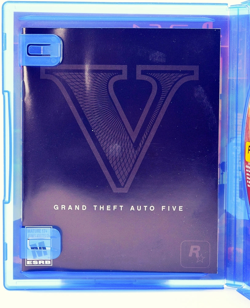 Grand Theft Auto V Not For Resale Ps4 Game Inside