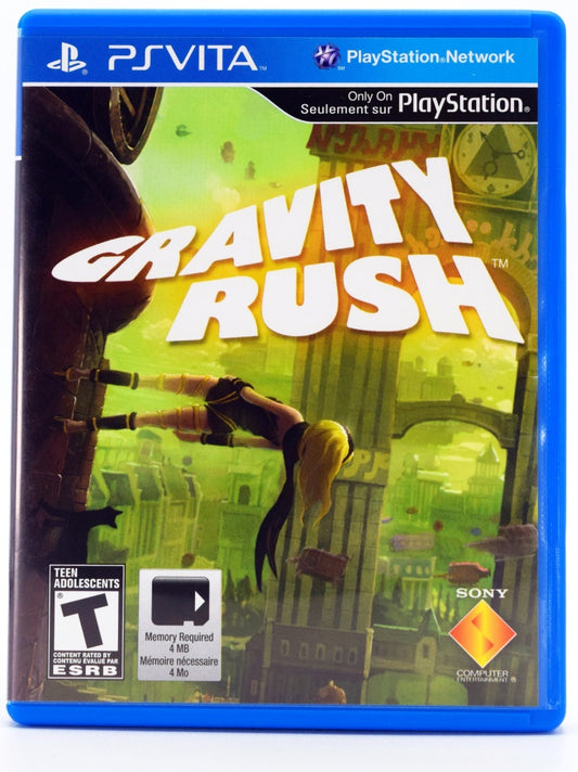 Gravity Rush Psvita Game Front