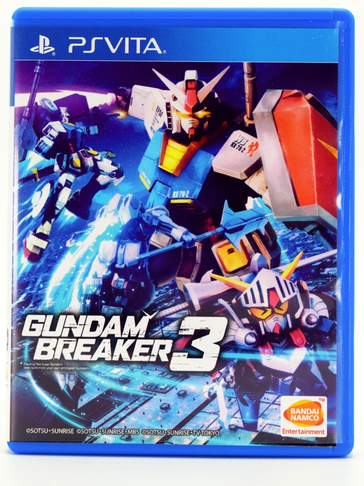 Gundam Breaker 3 Psvita Game Front