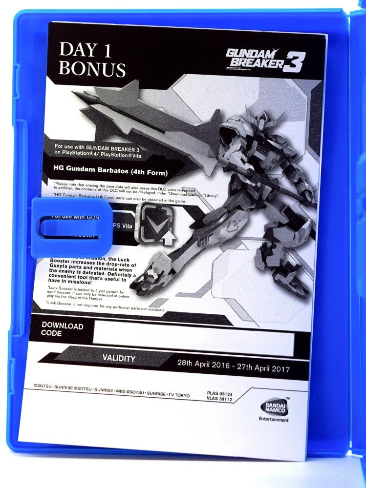 Gundam Breaker 3 Psvita Game Inside1