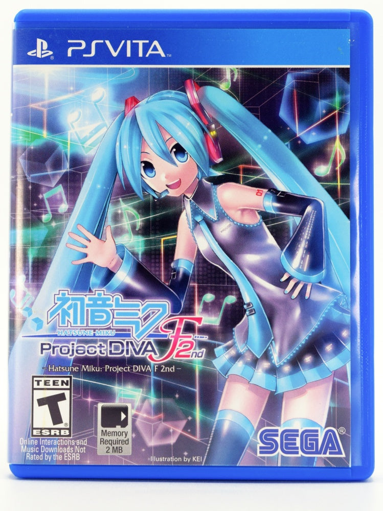 Hatsune Miku Project Diva F 2Nd Psvita Game Front