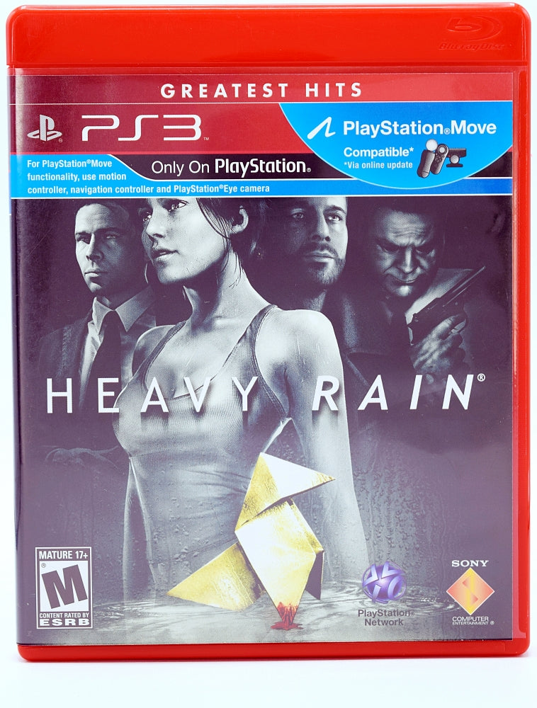 Heavy Rain Greatest Hits Ps3 Game Front