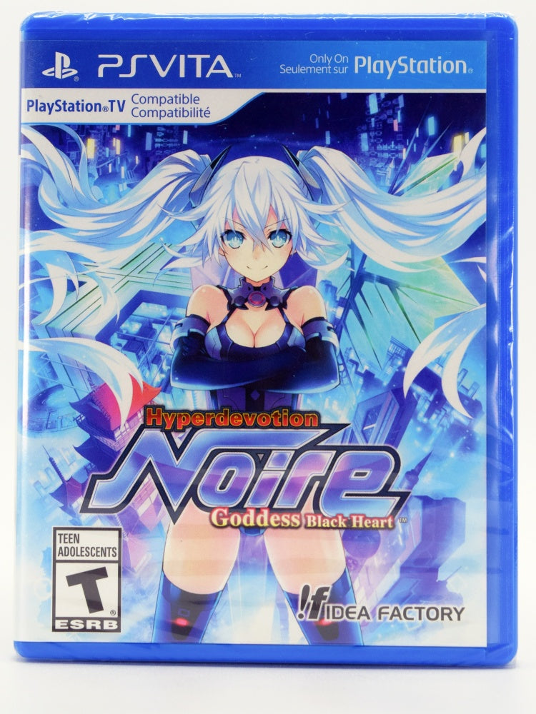 Hyperdevotion Noire Goddess Black Heart Psvita Game Front